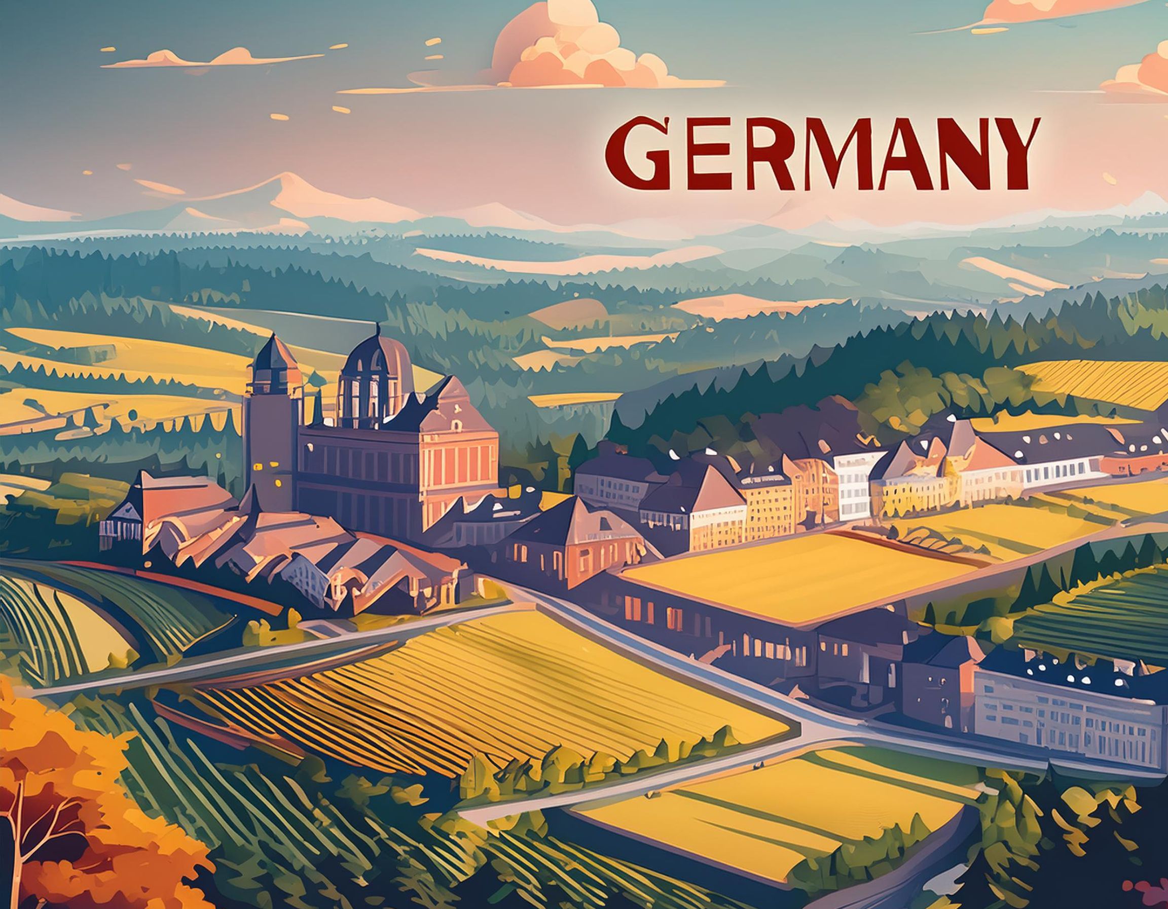 German Universities and landscapes Art German Universities and landscapes Art